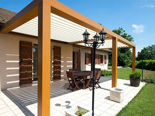 poteau alu pour veranda