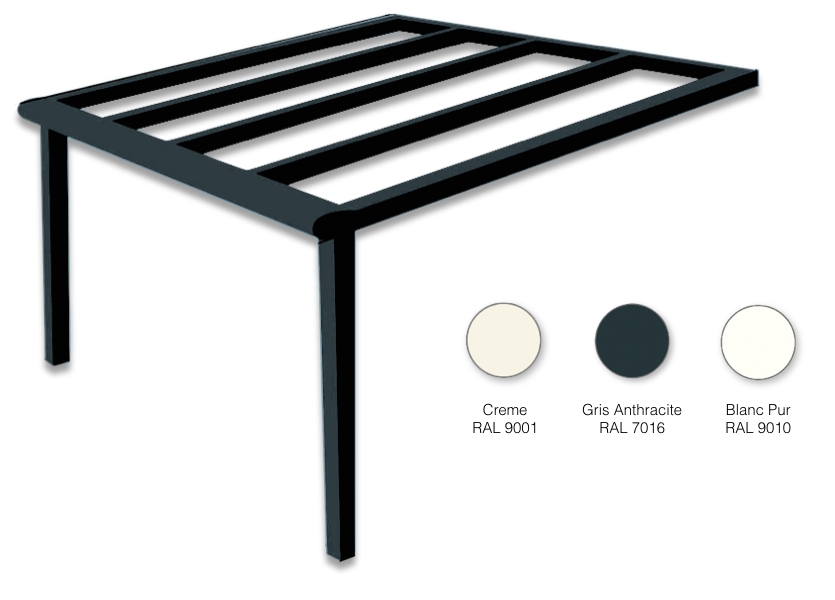 poteaux alu pour veranda