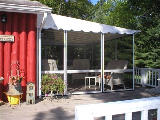 veranda jardin screen room