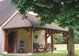 veranda france colombage