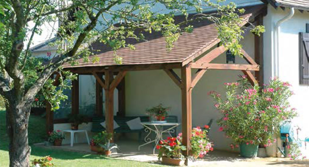 veranda france colombage