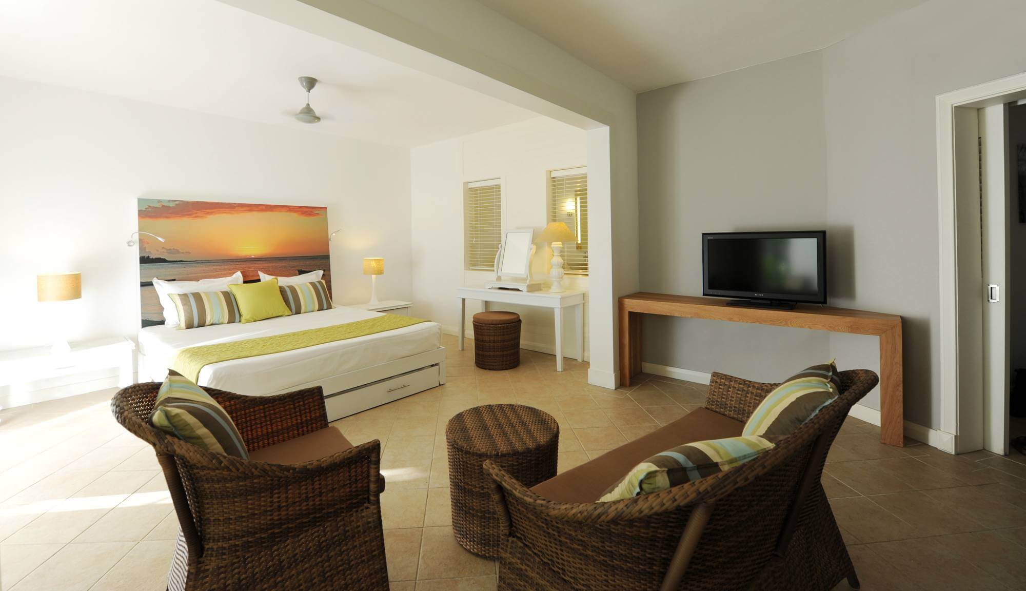 chambre confort veranda grand baie