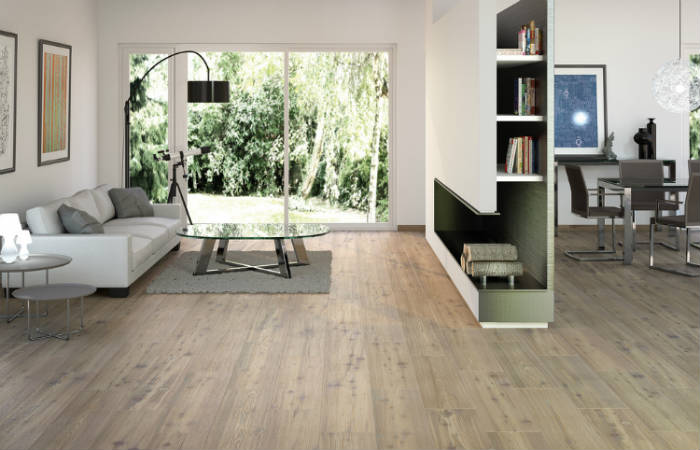 parquet veranda