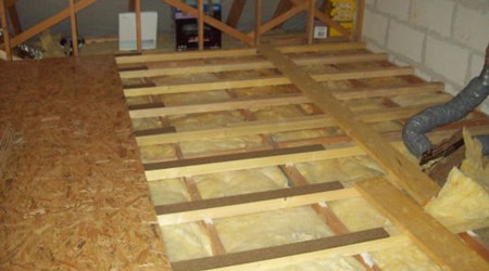 isolation plancher veranda
