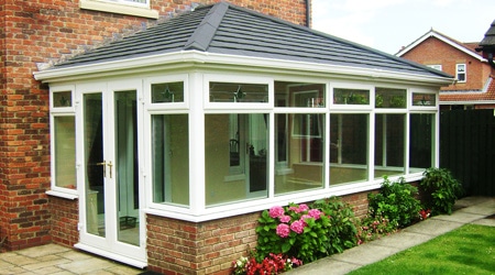 veranda pvc imitation bois
