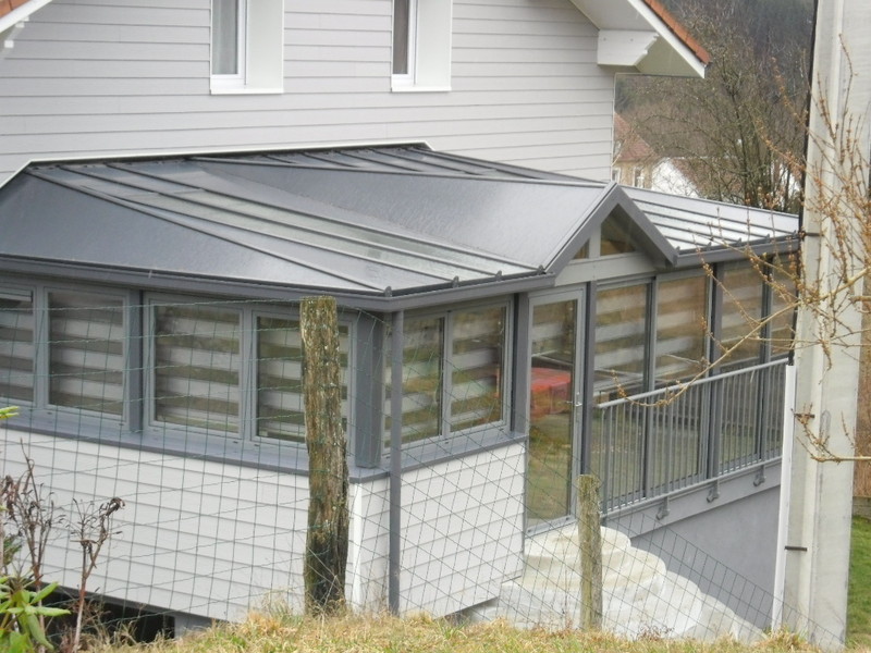 veranda bois vosges