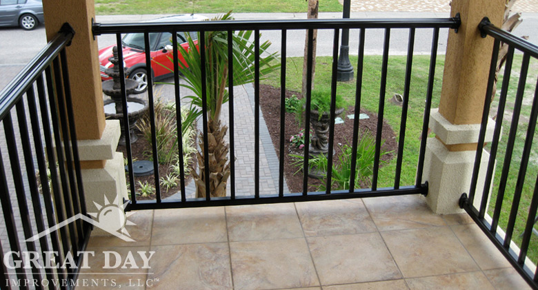 veranda railing ideas