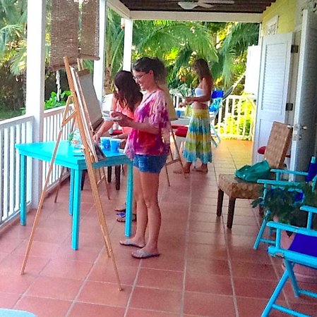 art-class veranda