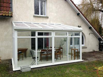 veranda bois pas cher
