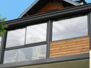 vente veranda terrasse suspendue