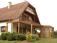 veranda bois saint etienne