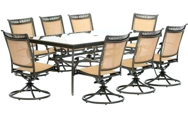veranda x-large rectangular patio table and chair set cover
