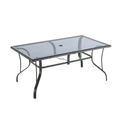 veranda x-large rectangular patio table and chair set cover