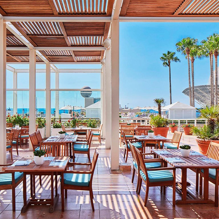 brunch cafÃ© veranda del hotel arts