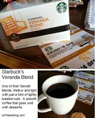 starbucks veranda blend review