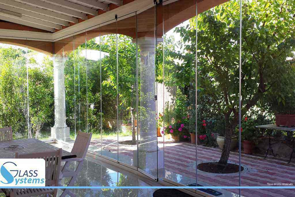 veranda rideau balcon