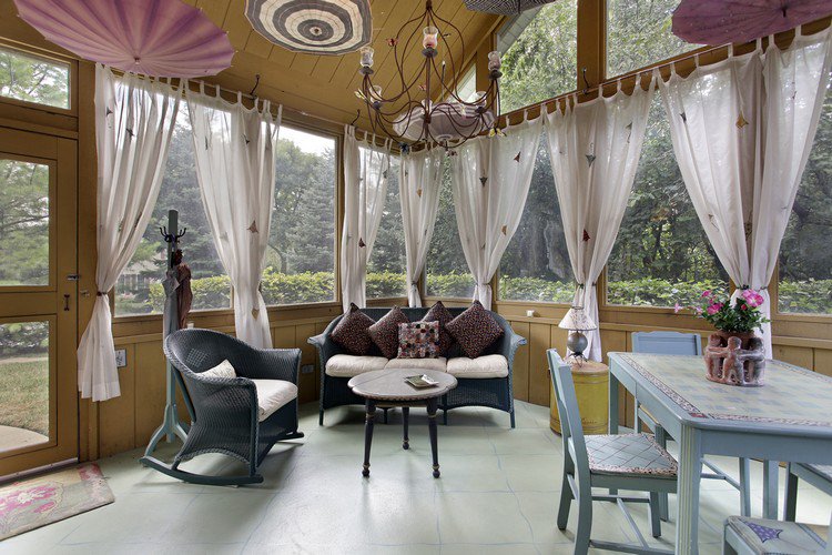 deco veranda rideau