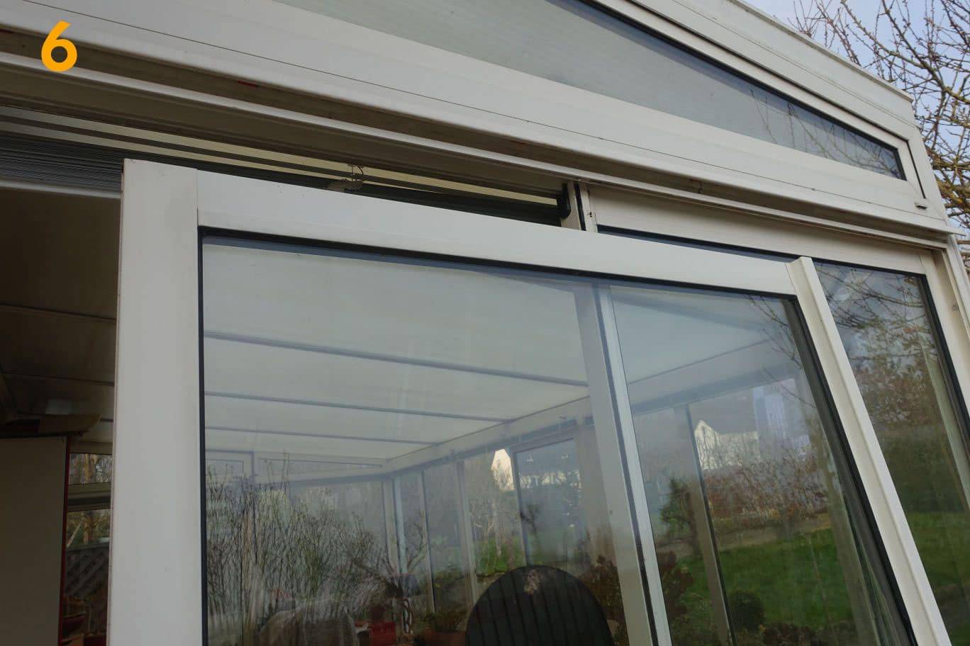 veranda porte coulissante