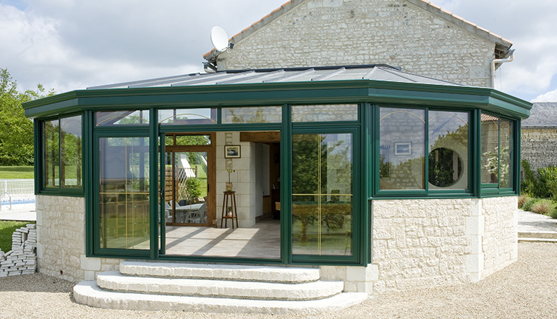 photo de veranda rustique