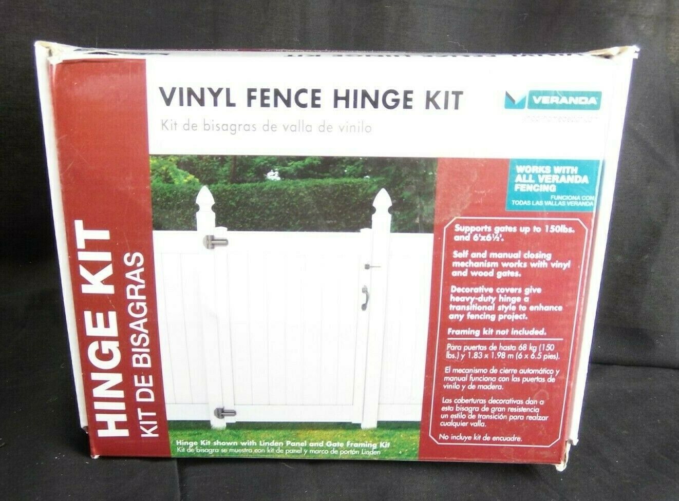 veranda self closing gate kit