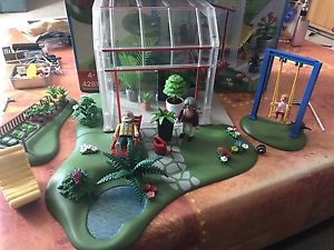 veranda et jardin playmobil 4281