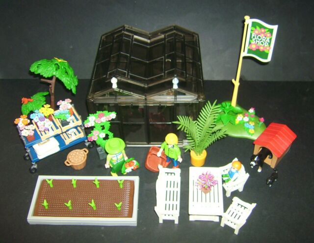 veranda et jardin playmobil 4281