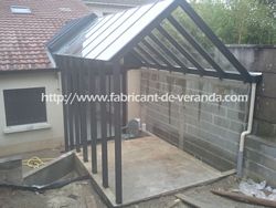 vÃ©randa structure mÃ©tallique