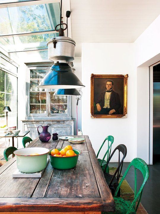 bar dans veranda salle a manger