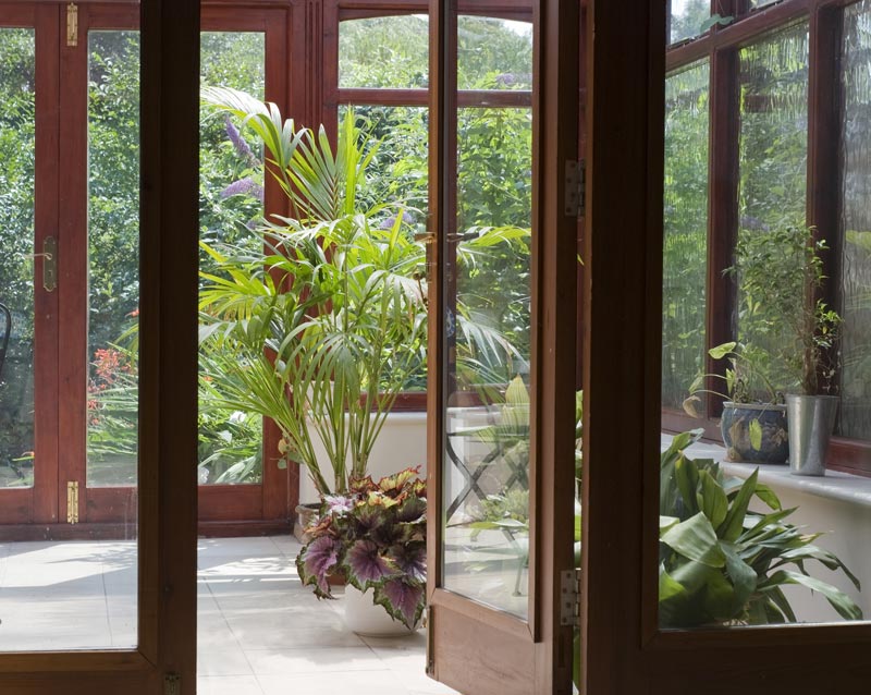 veranda et sas d'entree
