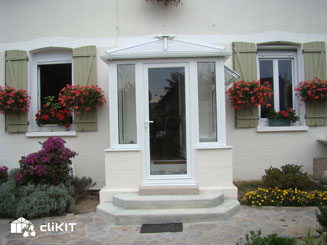 modele veranda sas entree