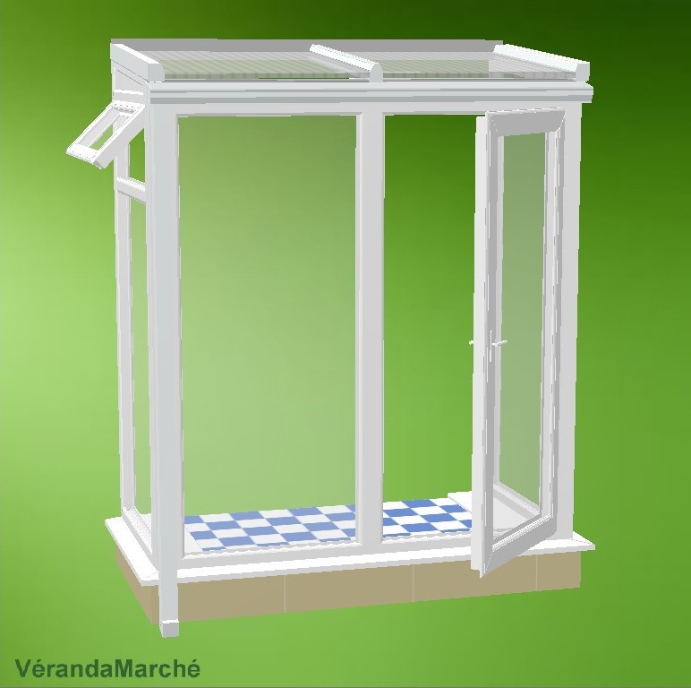 kit veranda sas d'entrÃ©e