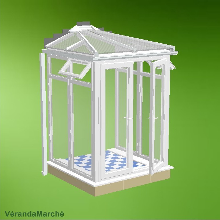 veranda entree en kit