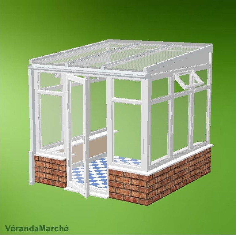 kit veranda sas d'entrÃ©e