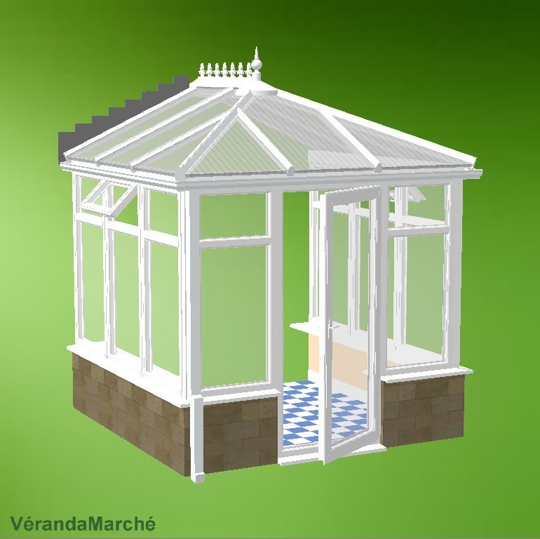 kit veranda sas d'entrÃ©e