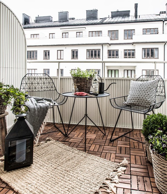 veranda sur petit balcon