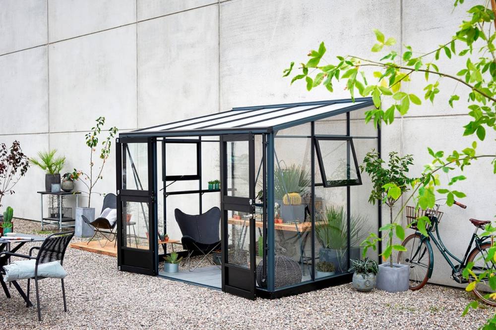 veranda de jardin
