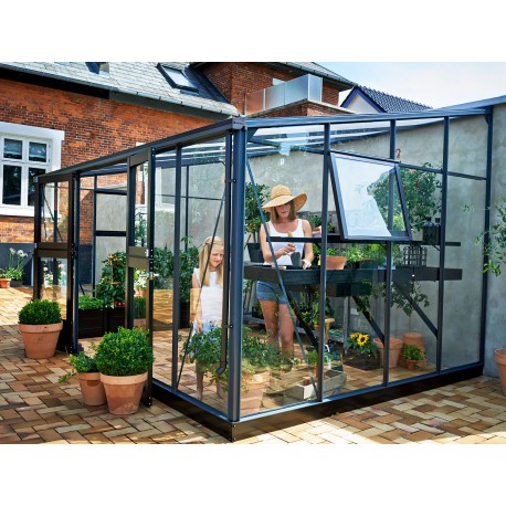 veranda verre metal