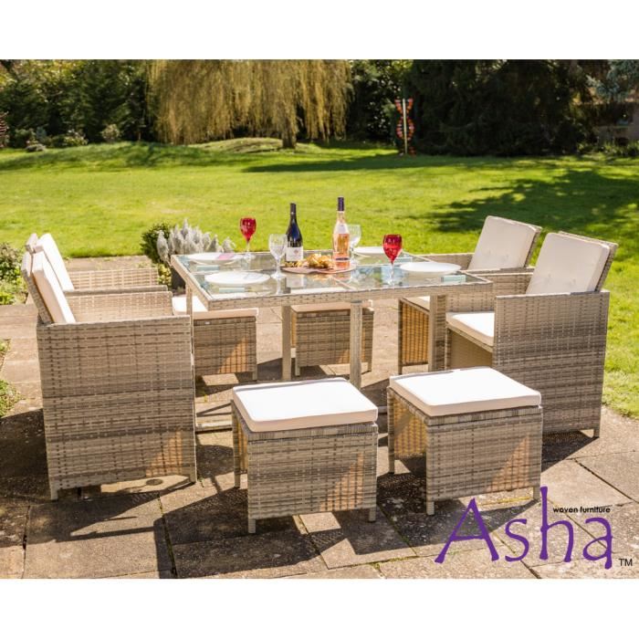 meuble veranda rotin pas cher