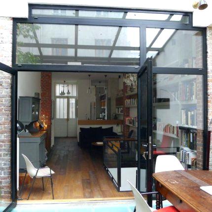 veranda entre deux maison