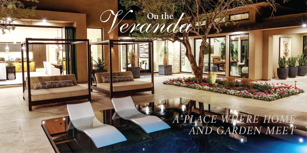 in the veranda