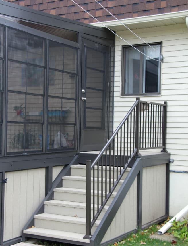 difference entre veranda et balcon