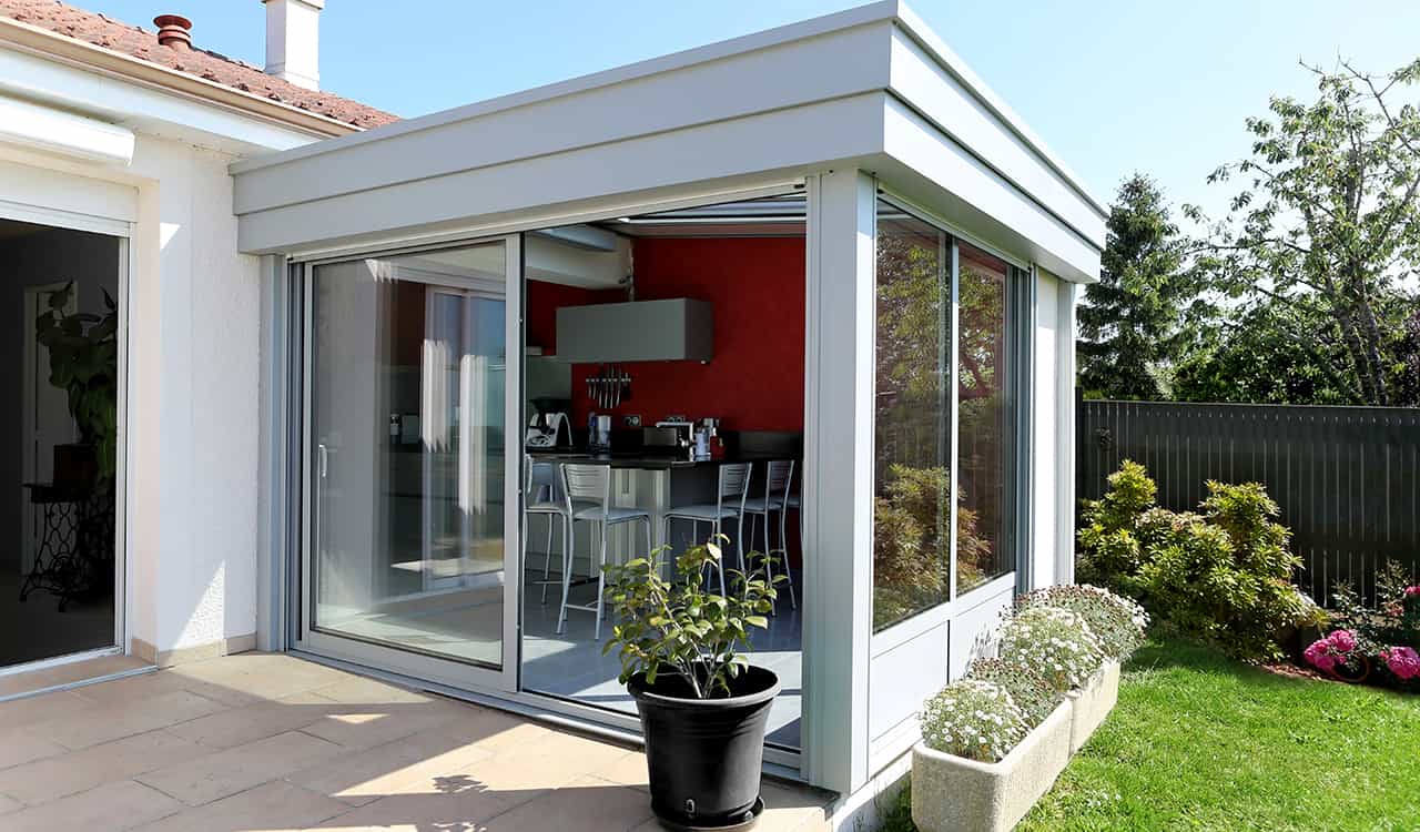 veranda faible hauteur