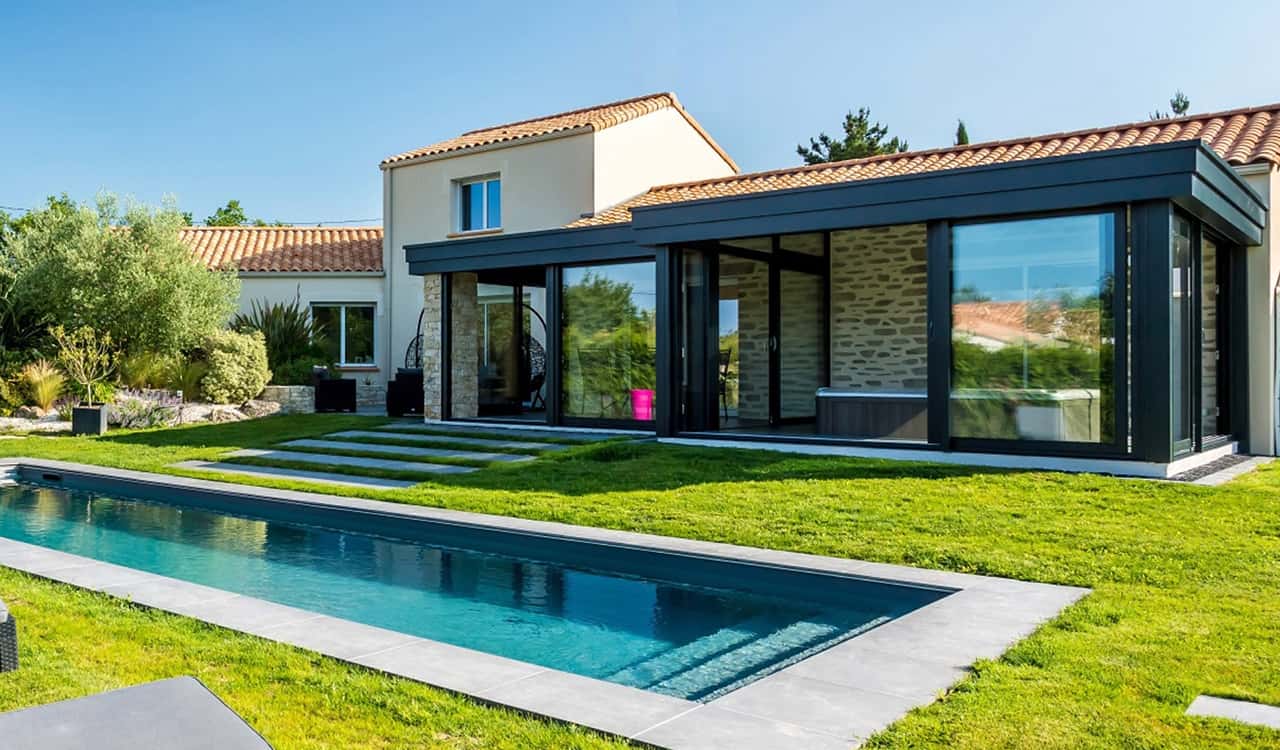 veranda renoval contemporaine