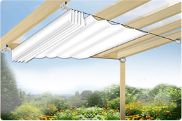 toile ombrage véranda