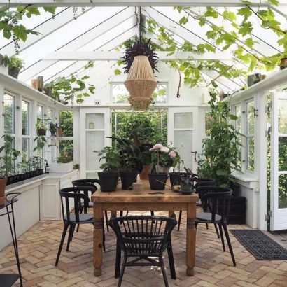 jardin sous veranda