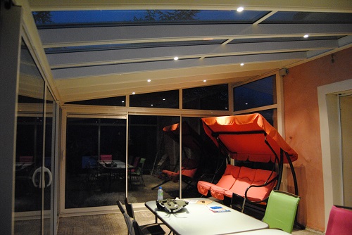 eclairage veranda interieur led