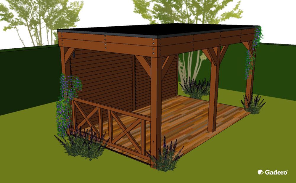 veranda zelf bouwen