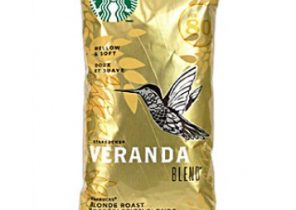 starbucks veranda blend nutrition facts