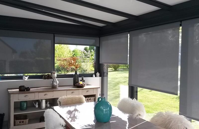 veranda store interieur