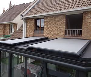 toiture veranda nord